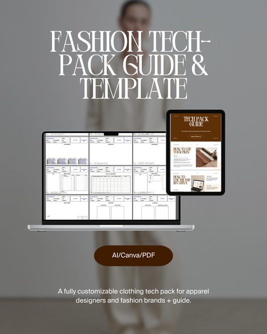 FASHION TECH PACK GUIDE & TEMPLATE