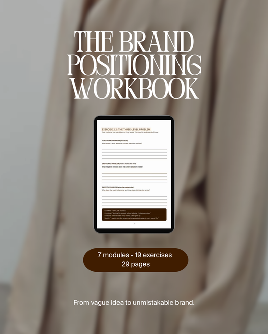 THE BRAND POSITIONING WORKBOOK