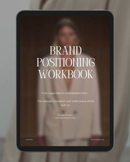 THE BRAND POSITIONING WORKBOOK